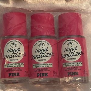 Brand New Victoria’s Secret set of 3 hand sanitizer spray.